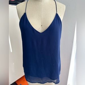 Navy blue top